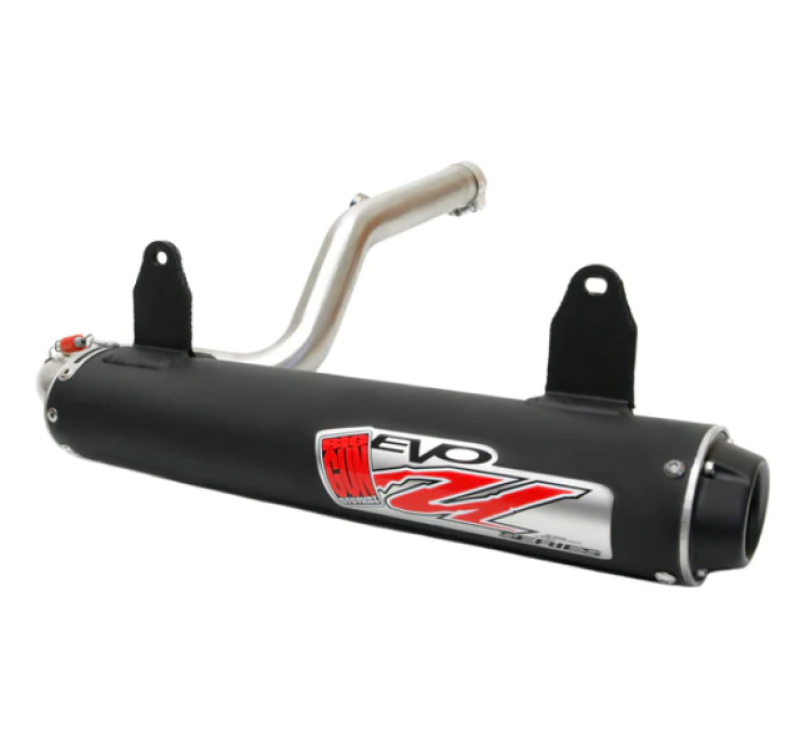 Can-Am Outlander L 450/DPS Performance Exhaust - Big Gun - EVO U Series Slip On - Black - `15-`16